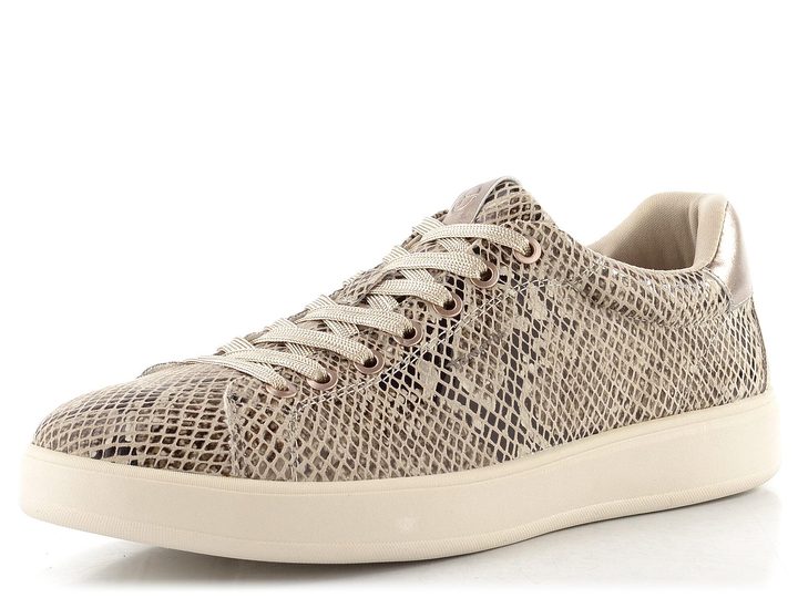 Tamaris dámské tenisky beige snake 1-23719-45