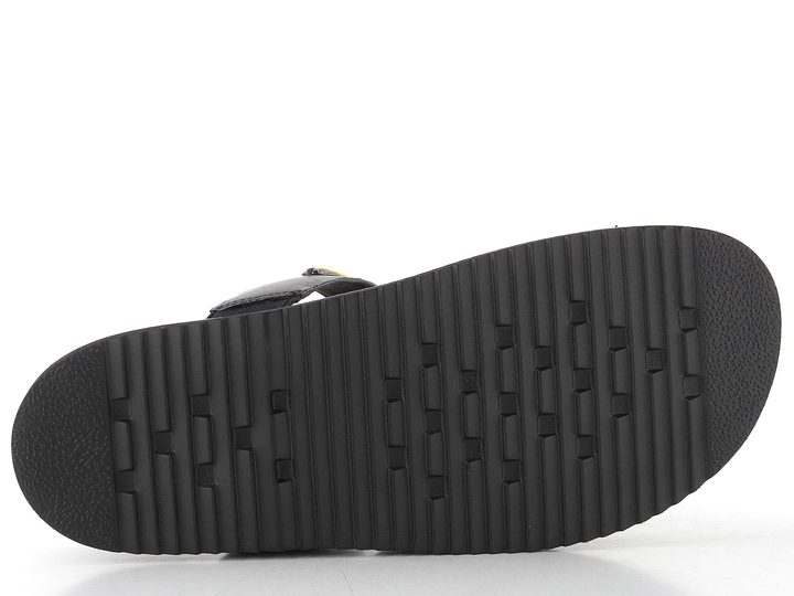 Tamaris kožené pantofle/žabky black 1-27415-46