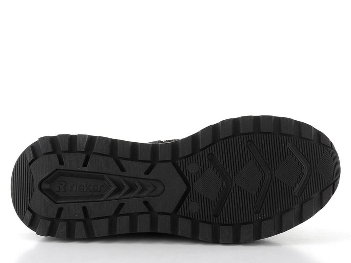 Rieker Sport kotníkové tenisky s membránou černé W2570-00