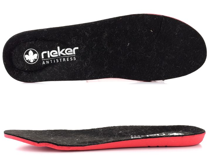Rieker šněrovací kotník s membránou červený Z7230-33