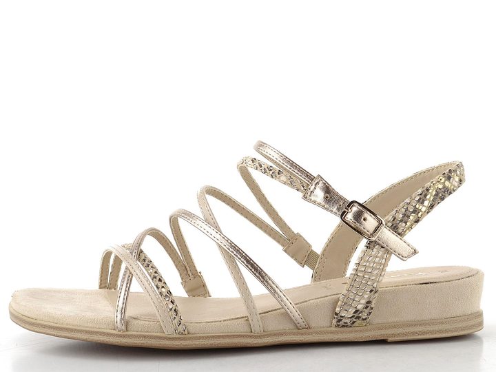 Tamaris páskové sandály nude combi 1-28103-42