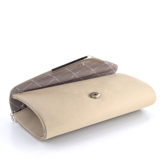 Tamaris béžové saténové společenské psaníčko 30454