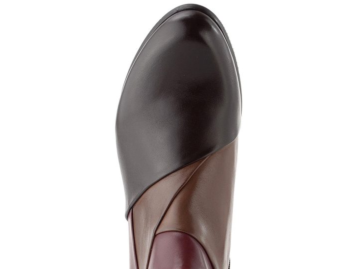 Regarde kotník na podpatku Stefany-396 Sangria/Noce