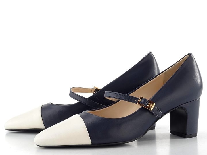 Högl lodičky s nártovým páskem darkblue/waxpaper 1-105620-3508