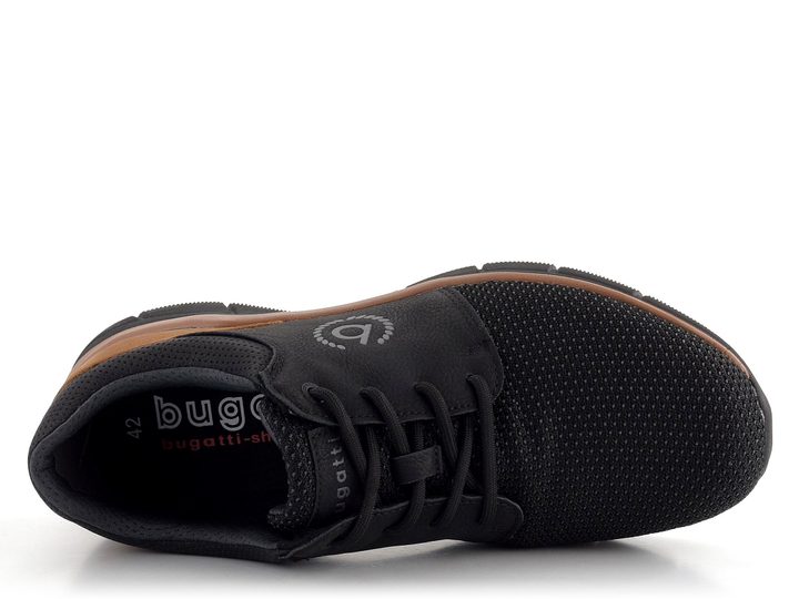 Bugatti černé pánské polobotky 341-AFA01-6900