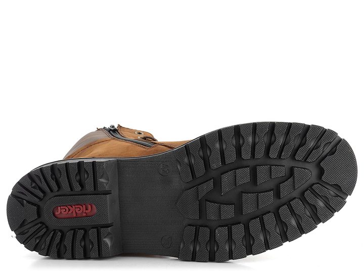 Rieker pánský vyteplený kotník s membránou hnědý F3606-22