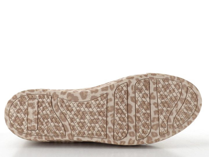 Tamaris tenisky na platformě leopard combi 1-23751-44