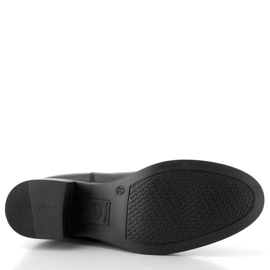 Tamaris kožený chelsea kotník black 1-25026-41