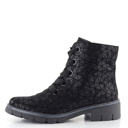 Ara šněrovací kotník Dover Schwarz/Uni 12-23126-13