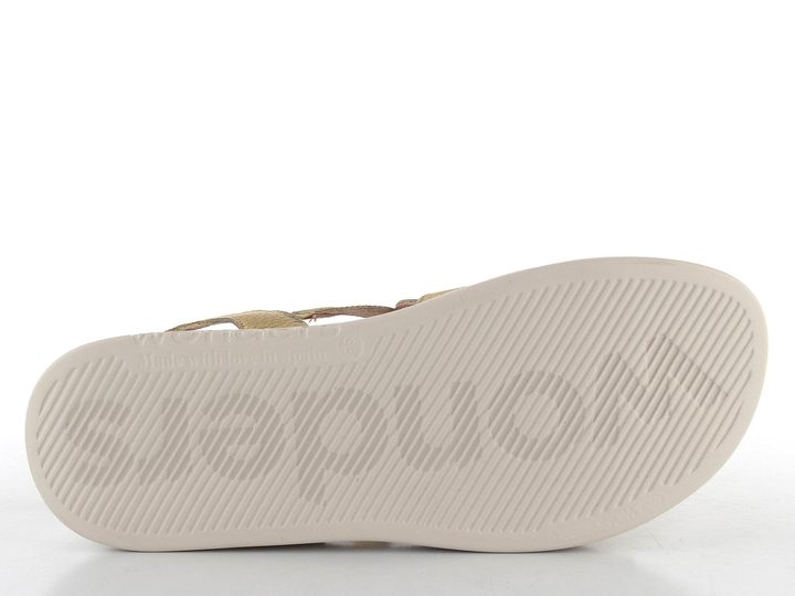 Wonders metalické sandále Platino C-6541