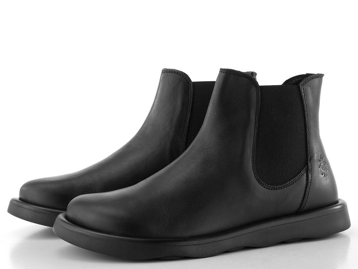 Fly London chelsea kotník black TICH099 P145099000