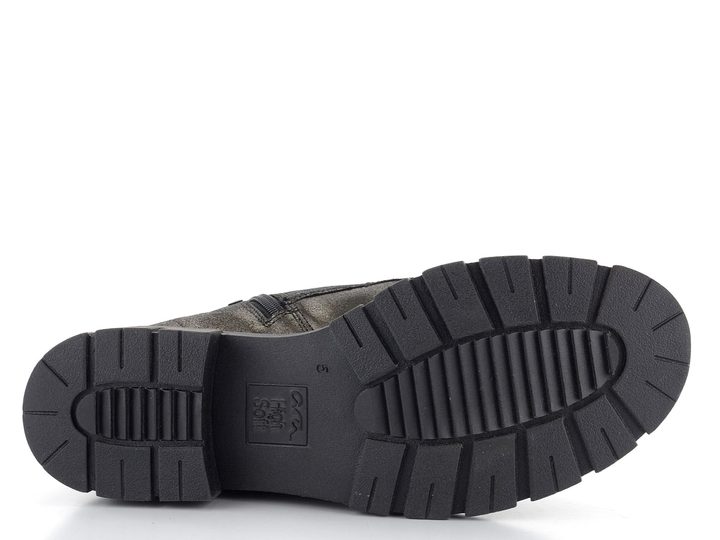 Ara šněrovací kotník Dover metalický Magma/Schwarz 12-23126-11