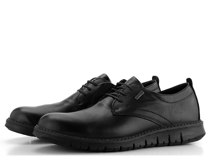 Ara pánske šnurovacie poltopánky Leandro Black 11-35601-11