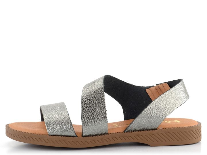 Marila metalické sandály Ash Grab. Lam. Acero