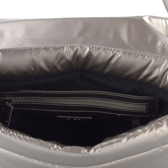 Ara prešívaná kabelka s dvoma popruhmi Nele silky moon-met 16-22106-62