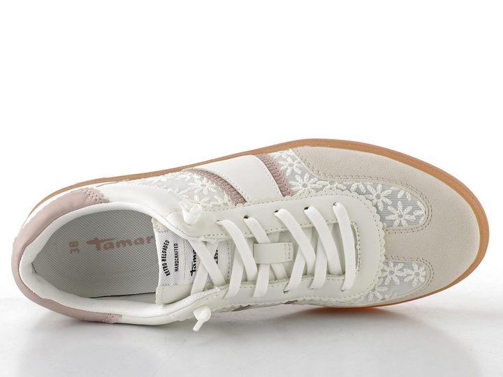 Tamaris dámské tenisky white combi 1-23639-46