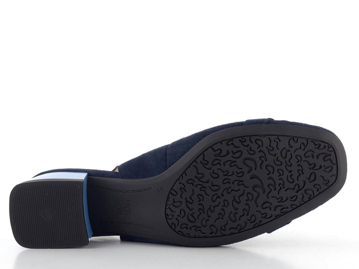 Ara širšie semišové lodičky s voľnou pätou Graz Night 12-20404-14