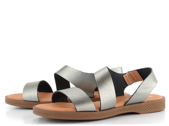 Marila metalické sandály Ash Grab. Lam. Acero