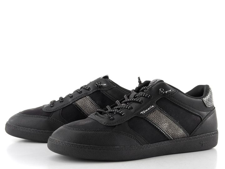 Tamaris dámské tenisky black comb 1-23662-45