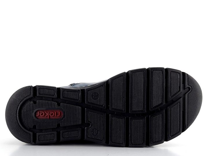 Rieker šněrovací kotník barevný royal/flamme/cayenne 55004-14