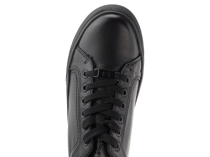 Rieker Sport dámske tenisky schwarz/altsilber  W2303-00