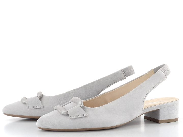 Gabor lodičky s voľnou pätou Lightgrey 61.521.19