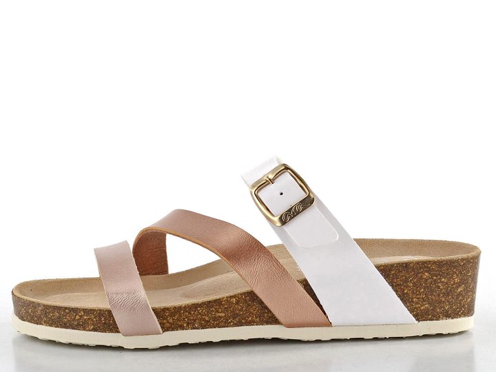 Ara dámské pantofle Bali Platin/Gold/Weiss 15-17212-15