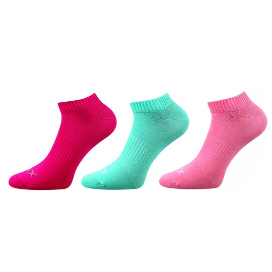 Voxx ponožky krátke farebné 3 páry