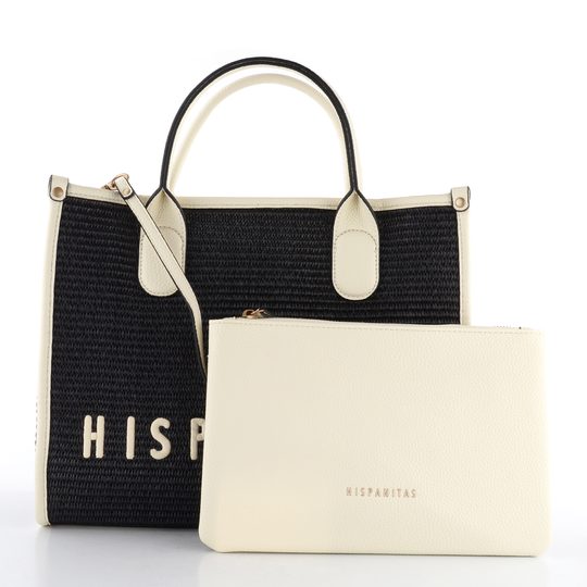 Hispanitas shopper kabelka Black/Latte BV253833