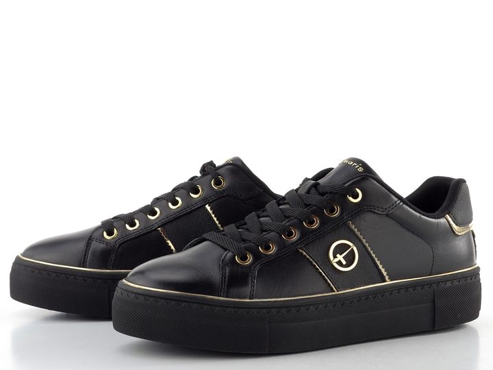 Tamaris tenisky na platformě black uni 1-23724-42