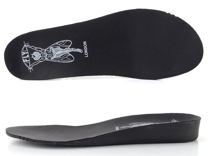 Fly London chelsea kotník black/red TICH099FLY