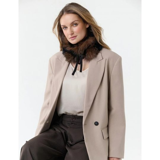 Loevenich límec z umělé kožešiny brownie 676808-872