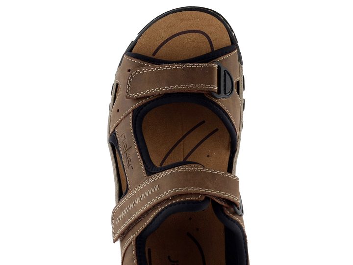 Rieker pánské sandály hnědé 25084-24