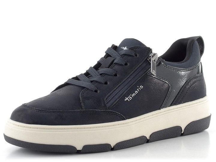 Tamaris tenisky se zipem navy 1-23752-45