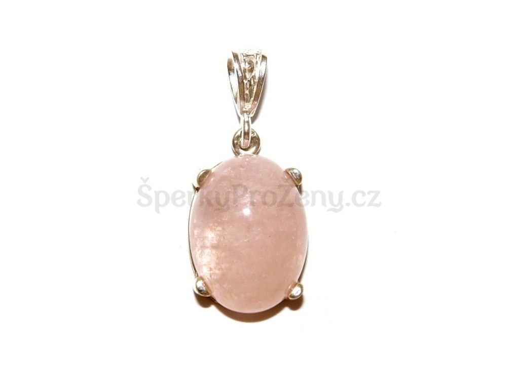 Přívěsek Morganit - růžový beryl - Šperky pro ženy