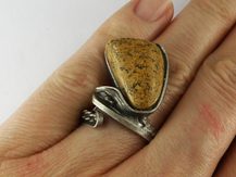 Prsten velký Jaspis VEGA