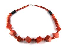 Červený korál náhrdelník - Šperky pro ženy