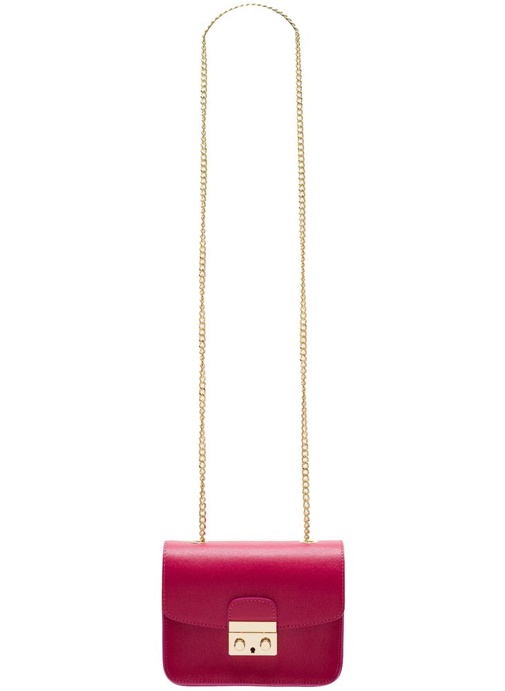 Bolso bandolera de cuero para mujer Glamorous by GLAM - Rosa Glamorous by GLAM