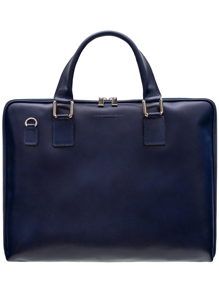 Glamadise - Italian fashion paradise - Real leather handbag Glamorous by  GLAM - Dark blue - Glamorous by GLAM - Handbags - Leather bags - Glamadise  - italian fashion paradise