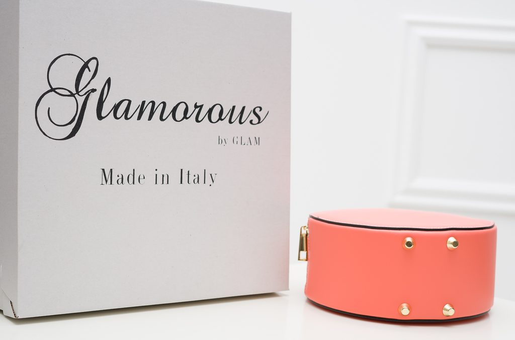 Glamadise - Italian fashion paradise - Real leather crossbody bag Glamorous  by GLAM - Orange - Glamorous by GLAM - Crossbody - Leather bags - Glamadise  - italian fashion paradise