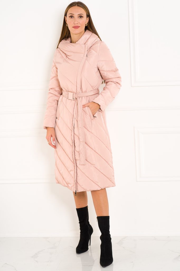 Glamadise - Italian fashion paradise - Winter jacket Due Linee - Pink - Due  Linee - Winter jacket - Women's clothing - Glamadise - italian fashion  paradise