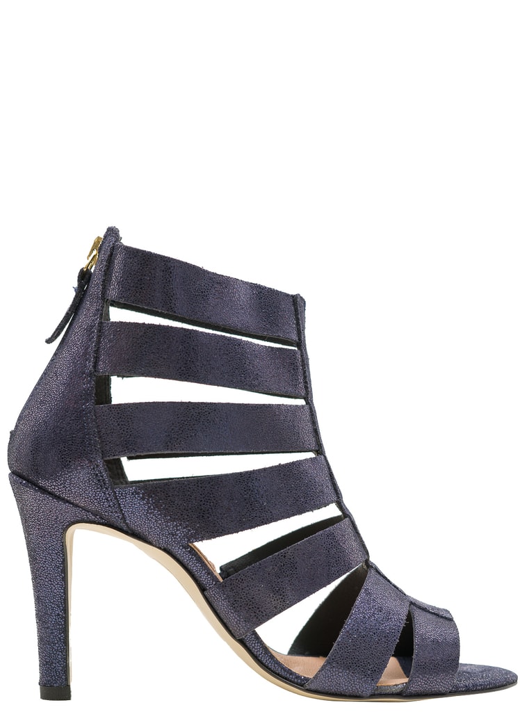 Dámské kožené páskové sandály tmavě modré - Pierre Cardin - Sandály -  Dámská obuv - GLAM, protože chci být odlišná!