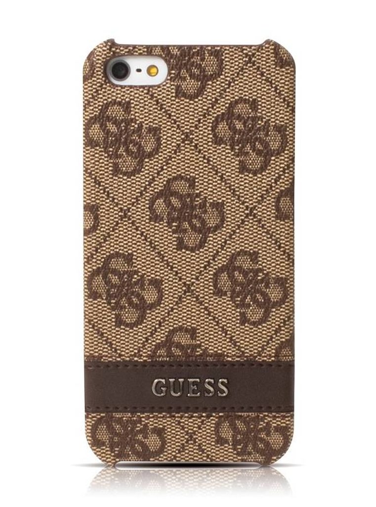 Glamadise - Italian fashion paradise - Case for iPhone 5/5S/SE Guess -  Brown - Guess - iPhone 5/5S/SE cases - Accessories - Glamadise - italian  fashion paradise