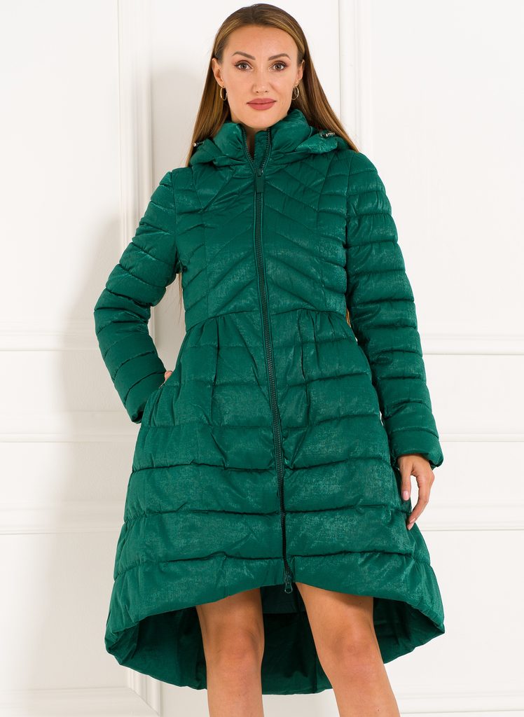 Glamadise - Italian fashion paradise - Winter jacket Due Linee - Green -  Due Linee - Winter jacket - Women's clothing - Glamadise - italian fashion  paradise