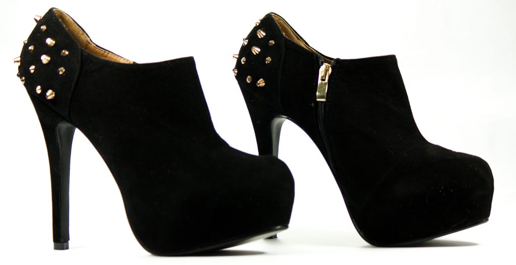 50% Dámské kotníkové boty na platformě s ostny - GLAM&GLAMADISE - Dámská  obuv - - GLAM, protože chci být odlišná!