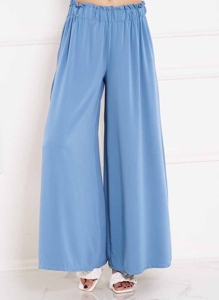 Dámské volné kalhoty - světle modrá - CIUSA SEMPLICE - Kalhoty - Jeany a  kalhoty, Dámské oblečení - GLAM, protože chci být odlišná!