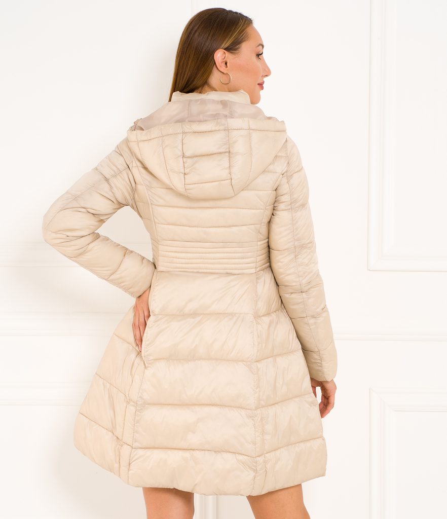 Glamadise - Italian fashion paradise - Winter jacket Due Linee - Beige -  Due Linee - Winter jacket - Women's clothing - Glamadise - italian fashion  paradise