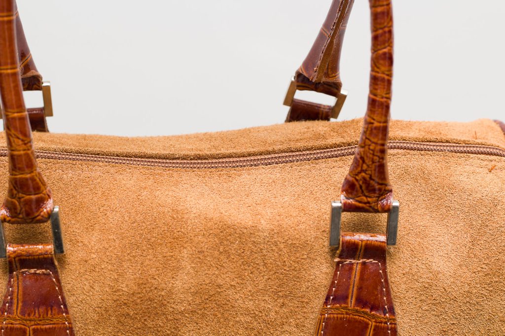 Dámská kožená kabelka semišová - hnědá - Glamorous by GLAM - Kožené kabelky  - - GLAM, protože chci být odlišná!