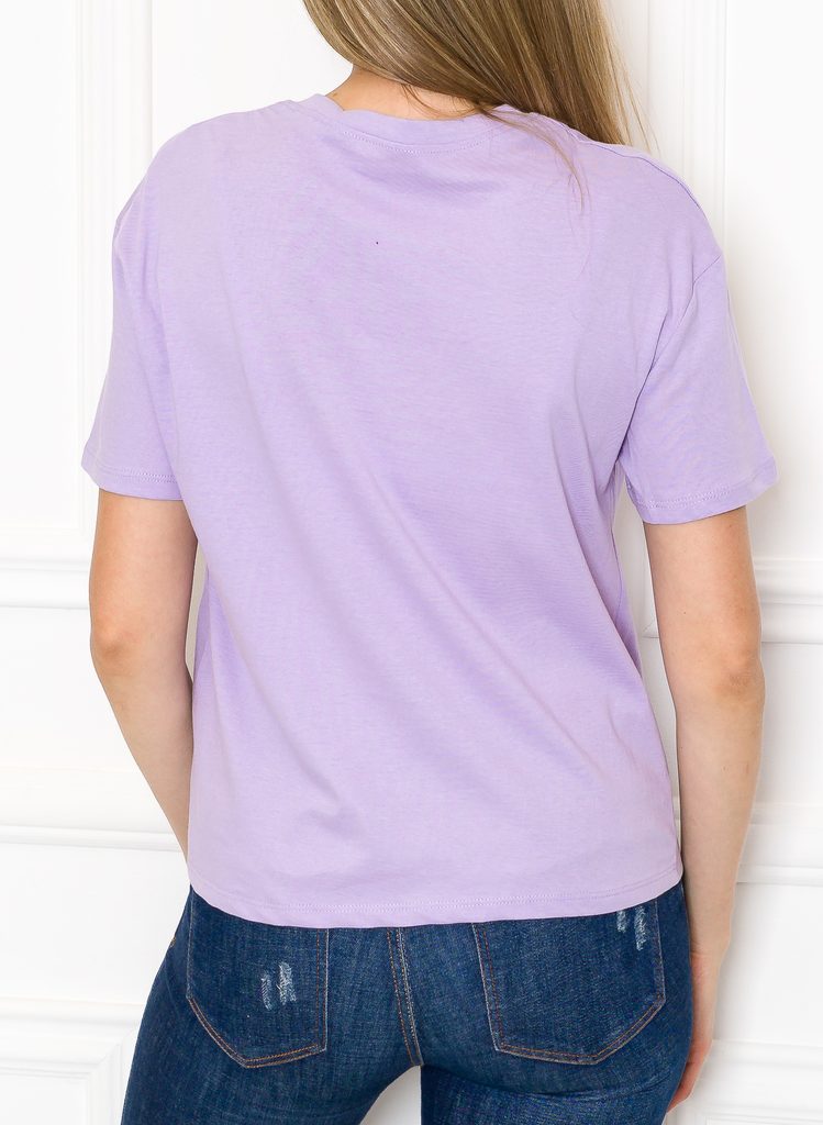 Dámské tričko Exclusive fialové - Due Linee - Topy a halenky - Dámské  oblečení - GLAM, protože chci být odlišná!
