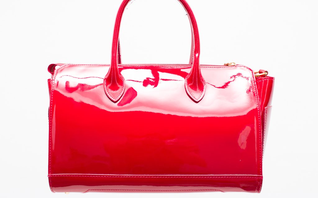 Lakovaná červená kožená kabelka - Glamorous by GLAM - Kožené kabelky - -  GLAM, protože chci být odlišná!